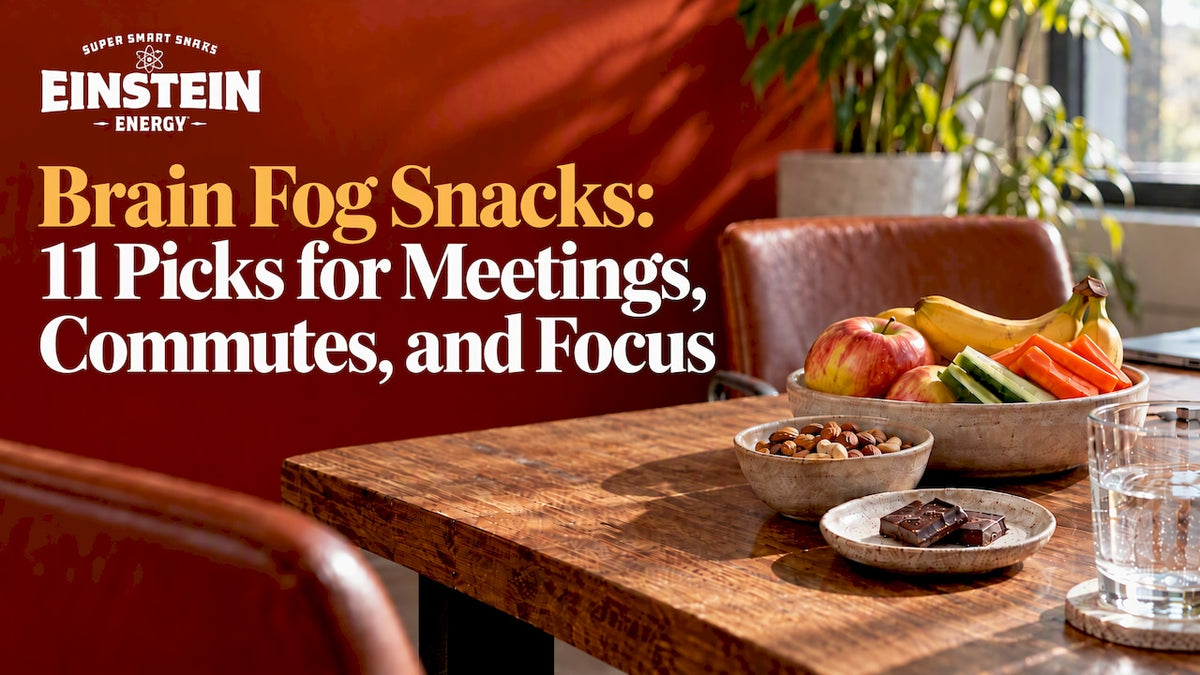 Workday snacks arranged on a meeting table