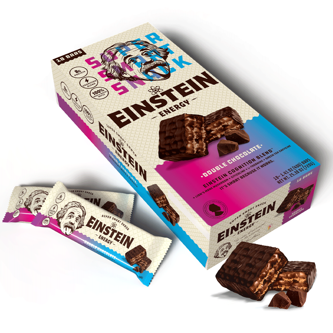 Einstein Energy Super Snack Bar - Double Chocolate (18-Count - $1.94/bar)