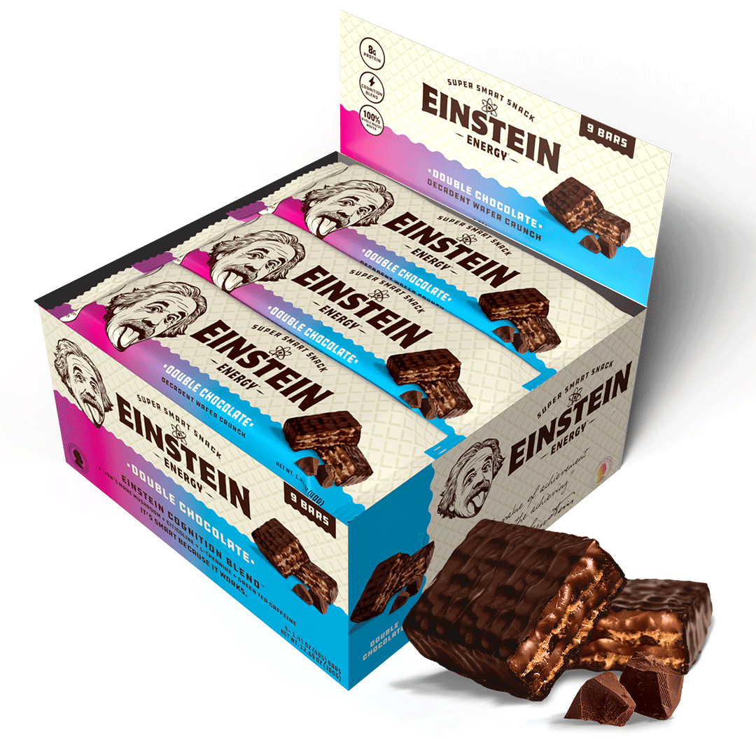 Einstein Energy Super Snack Bar - Einstein Energy Double Chocolate (9-Count - $2.78/bar)