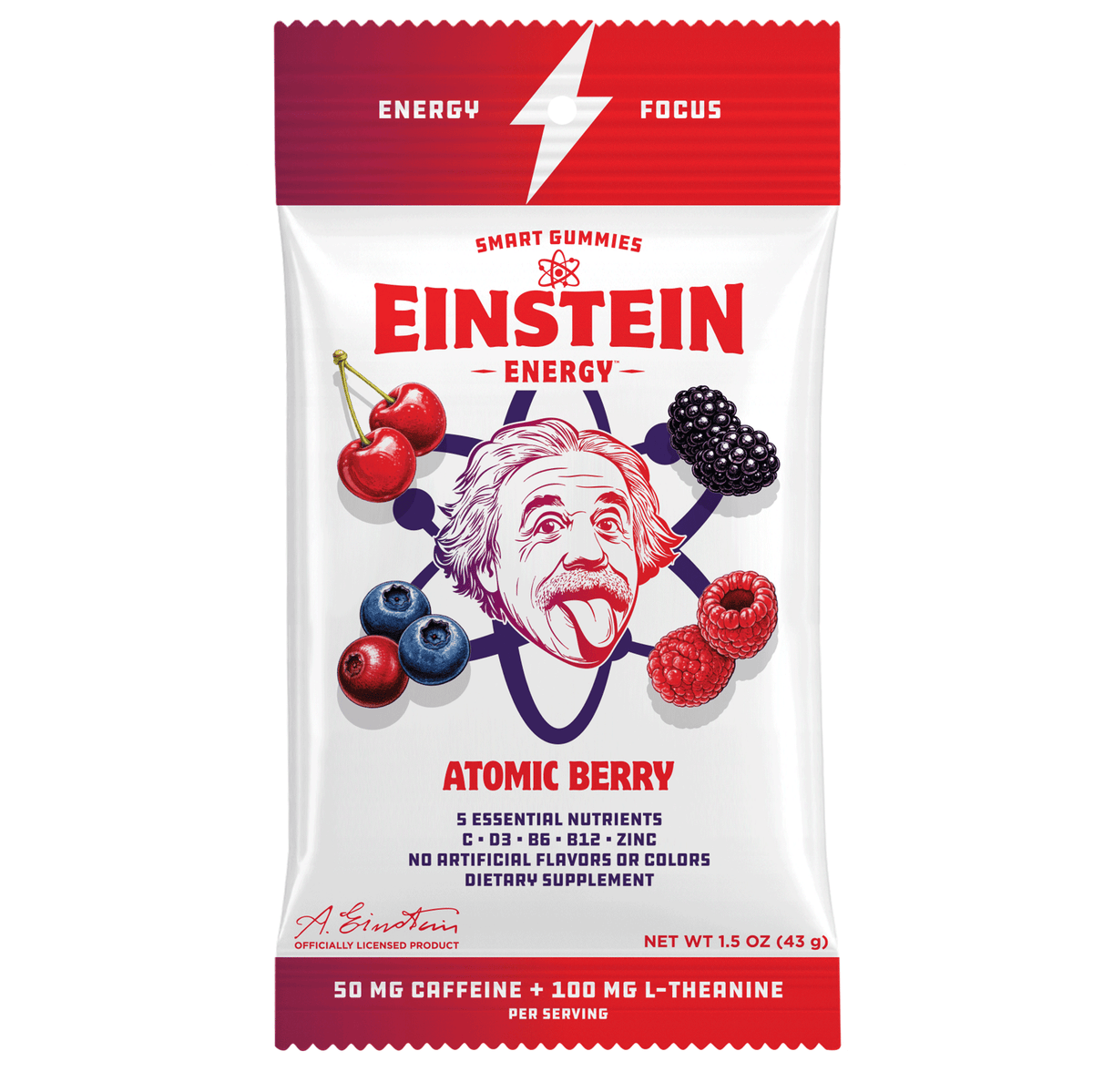 Smart Gummies - Atomic Berry - Energy + Focus