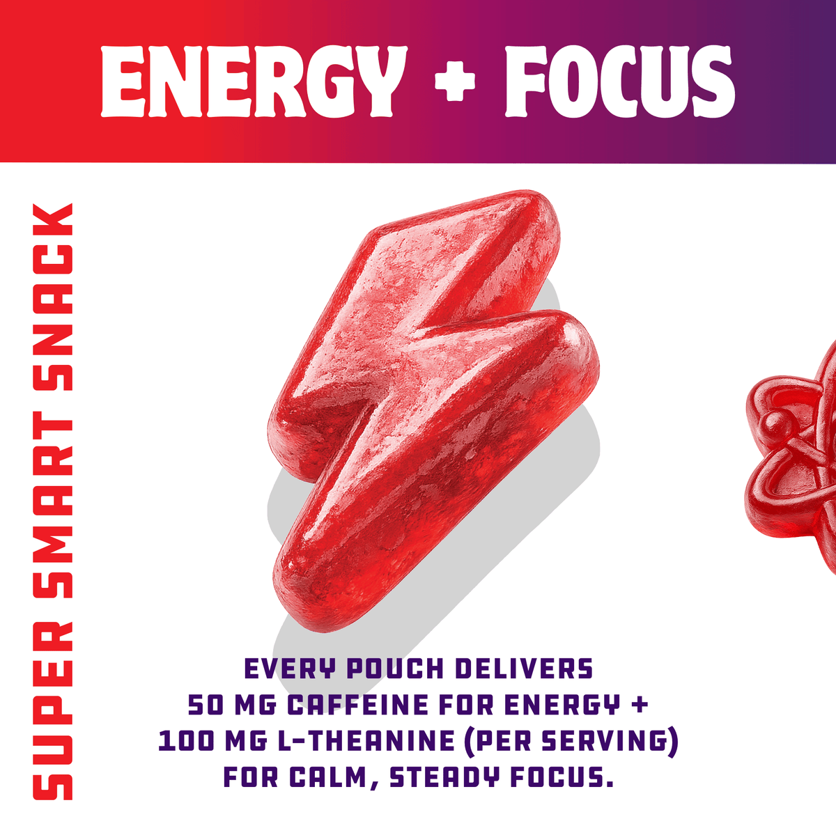 Smart Gummies - Atomic Berry - Energy + Focus