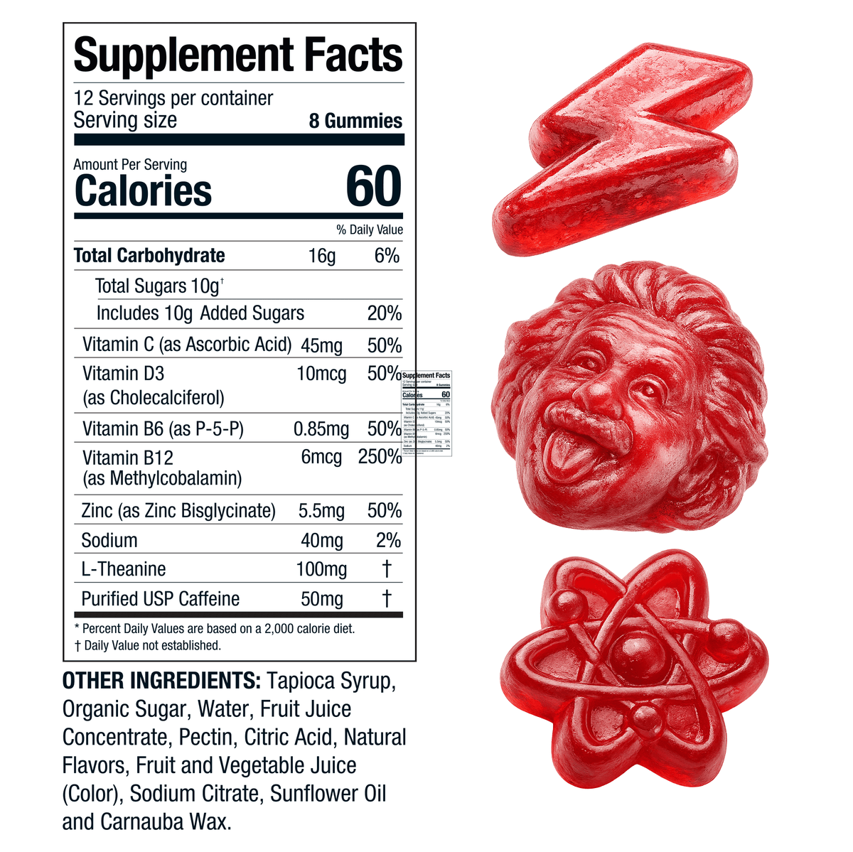 Smart Gummies - Atomic Berry - Energy + Focus