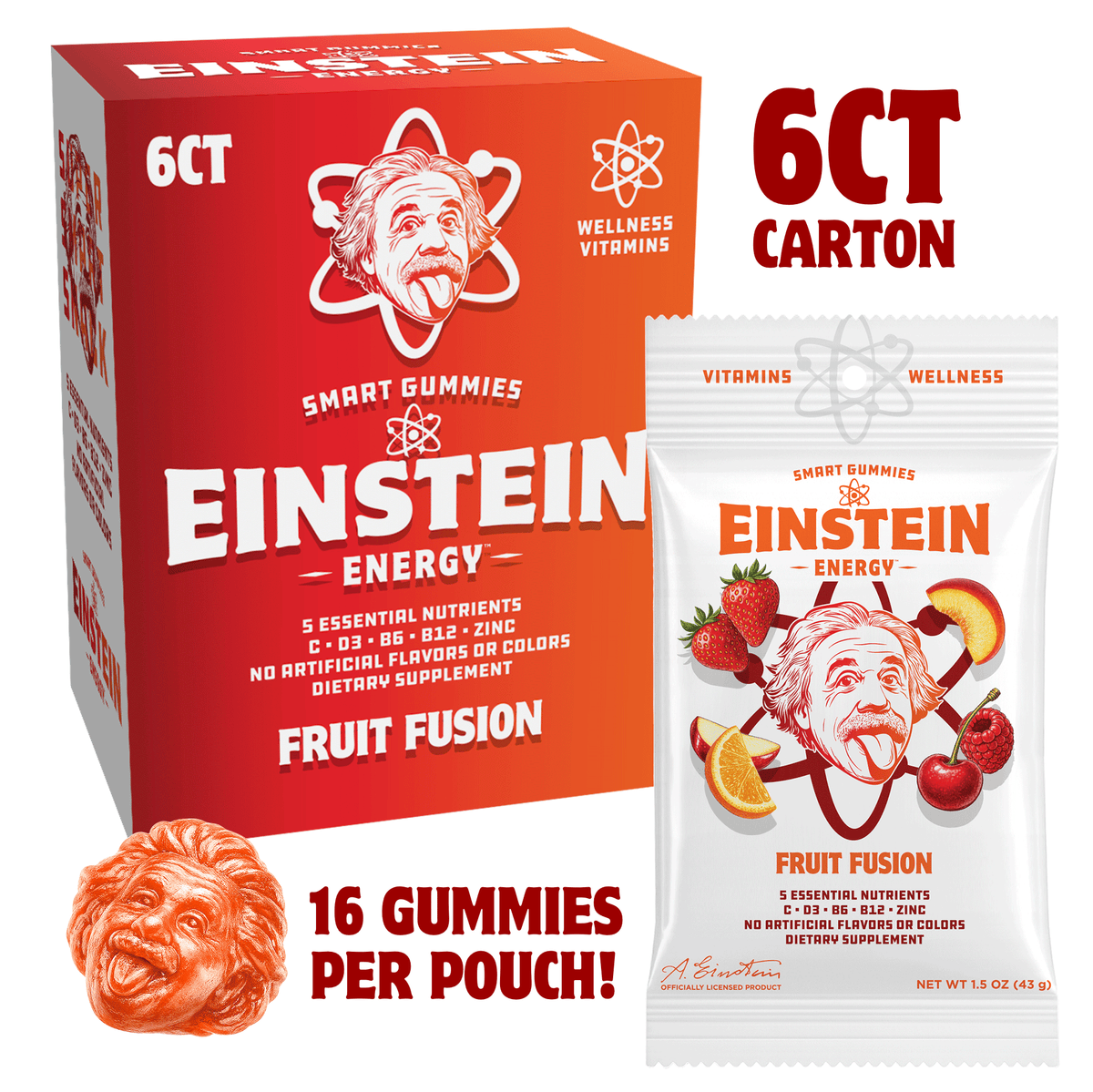 Smart Gummies - Fruit Fusion - Wellness + Vitamins